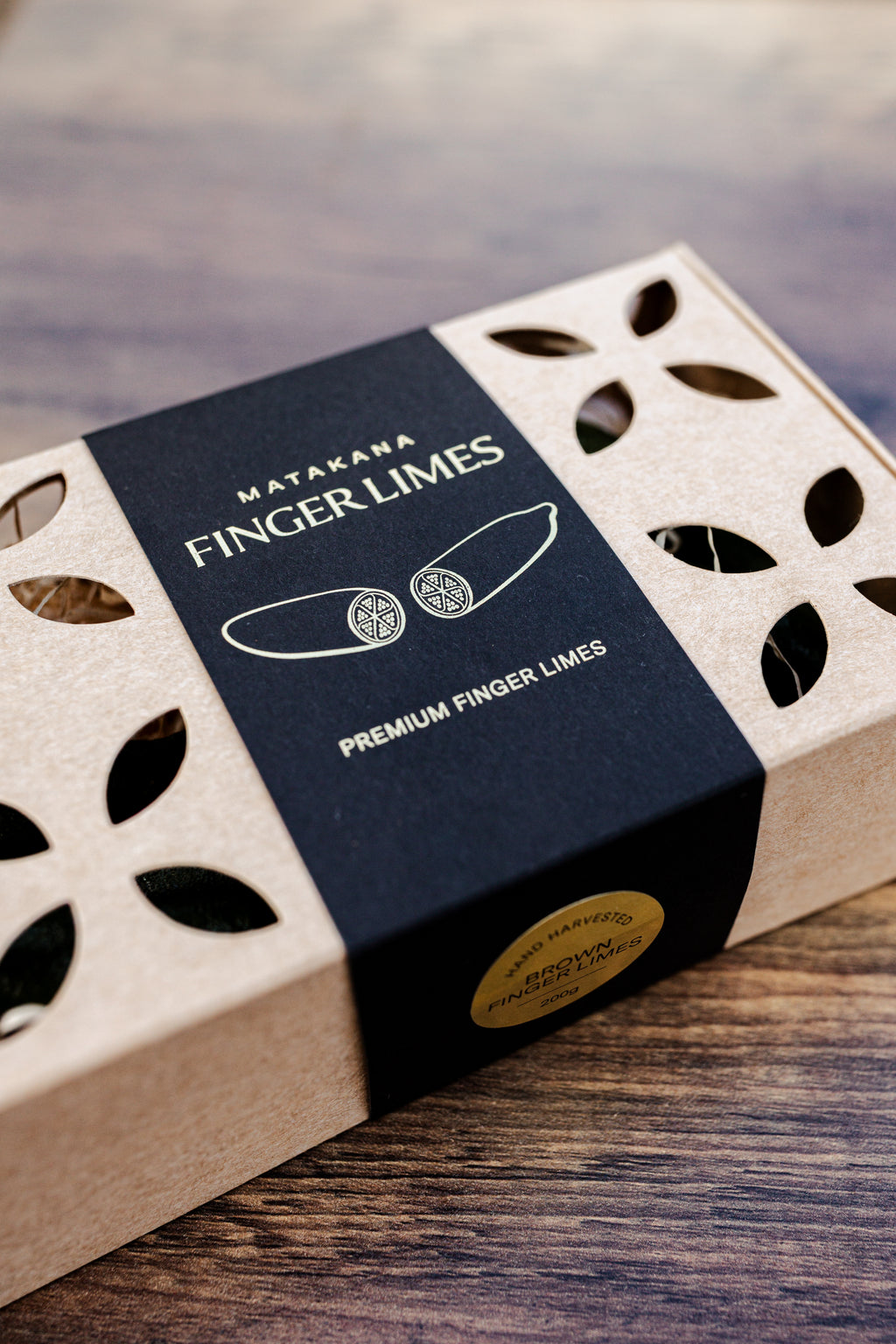 Brown Finger Limes 200G